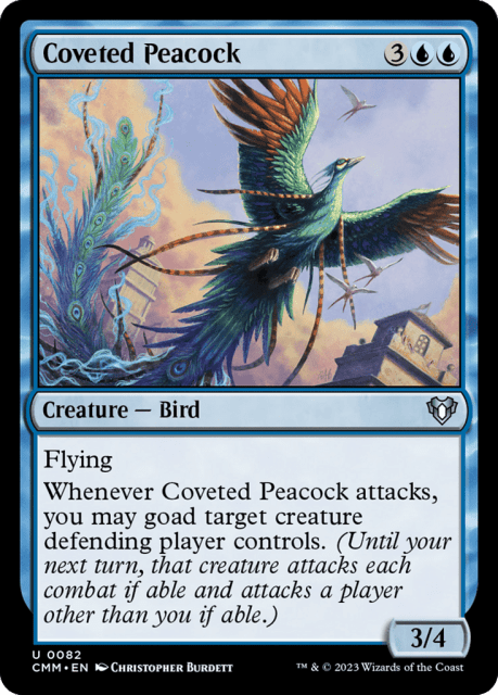 Coveted Peacock (82) — Commander Masters