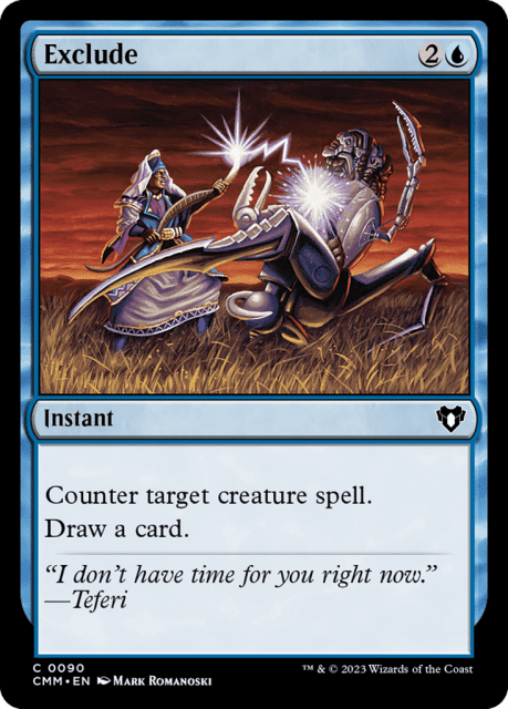 Exclude (90) — Commander Masters