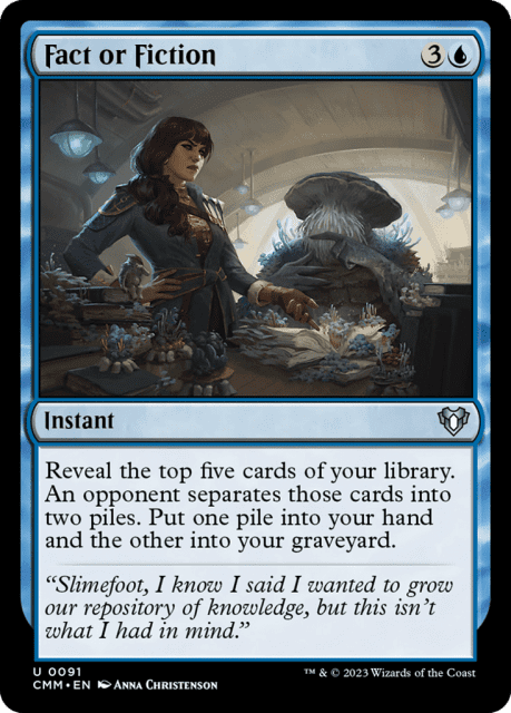 Fact or Fiction (91) — Commander Masters
