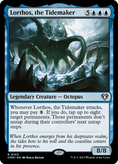 Lorthos, the Tidemaker (103) — Commander Masters