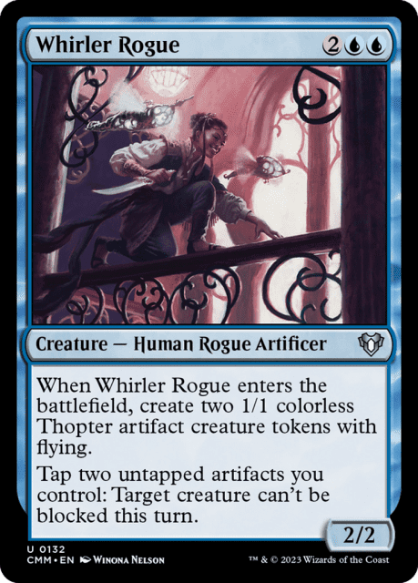 Whirler Rogue (132) — Commander Masters