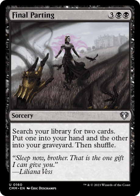 Final Parting (160) — Commander Masters