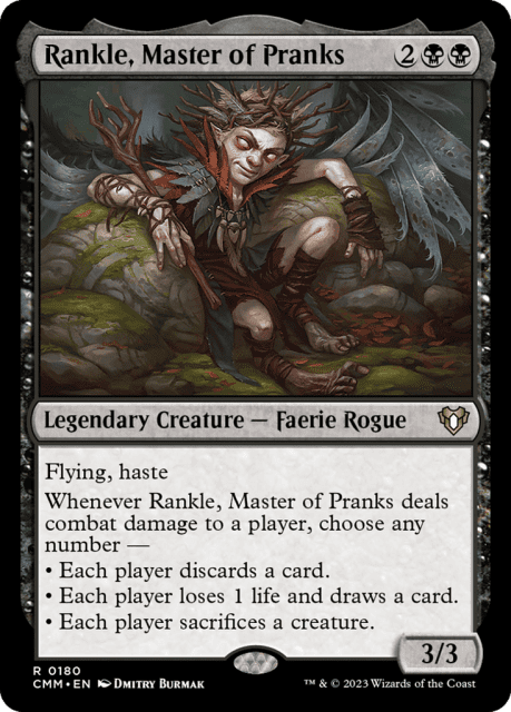 Rankle, Master of Pranks (180) — Commander Masters