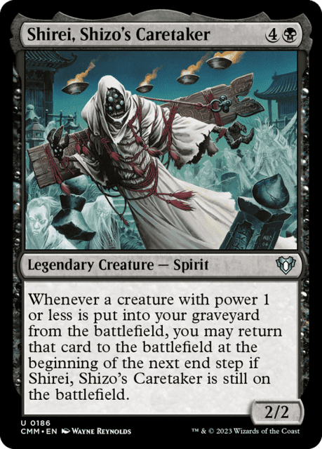 Shirei, Shizo's Caretaker (186) — Commander Masters