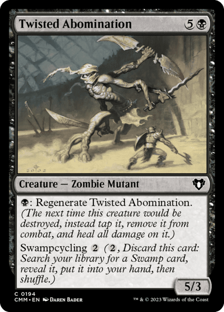 Twisted Abomination (194) — Commander Masters