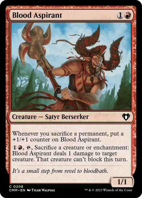 Blood Aspirant (208) — Commander Masters