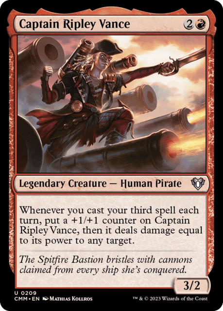 Captain Ripley Vance (209) — Commander Masters