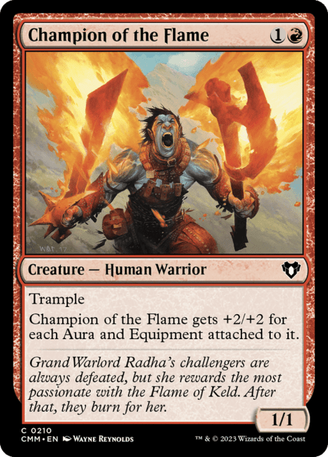 Champion of the Flame (210) — Commander Masters