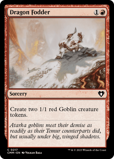 Dragon Fodder (217) — Commander Masters
