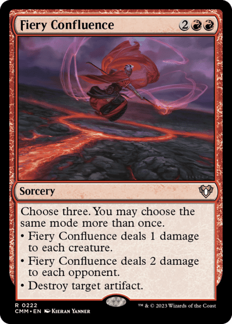 Fiery Confluence (222) — Commander Masters