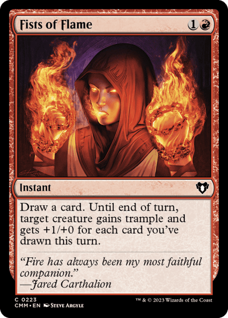 Fists of Flame (223) — Commander Masters