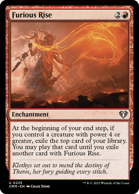 Furious Rise (225) — Commander Masters