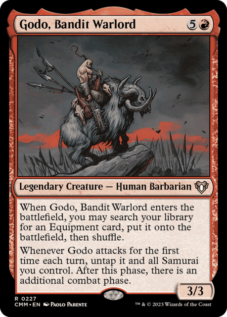 Godo, Bandit Warlord (227) — Commander Masters