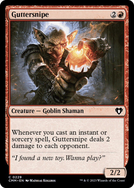Guttersnipe (229) — Commander Masters