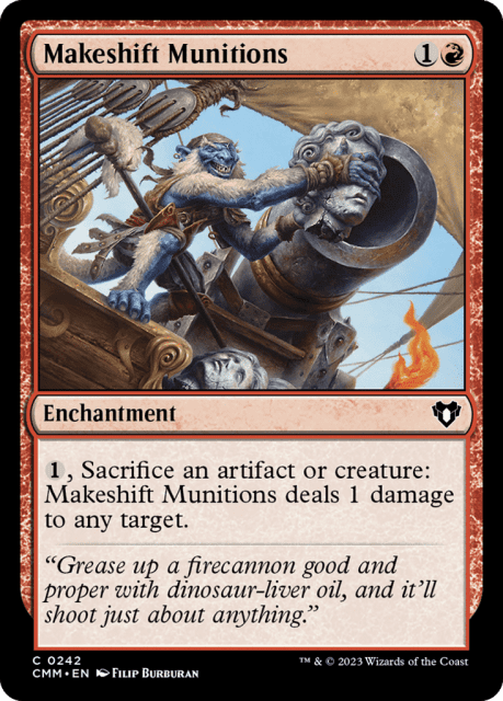 Makeshift Munitions (242) — Commander Masters
