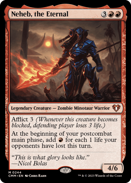 Neheb, the Eternal (244) — Commander Masters
