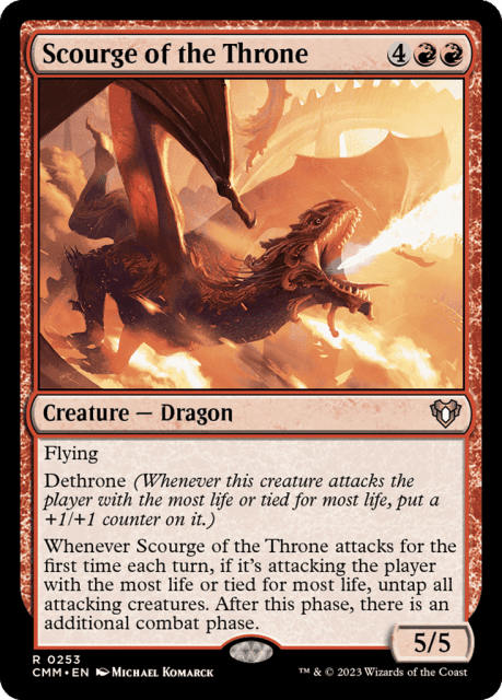 Scourge of the Throne (253) — Commander Masters