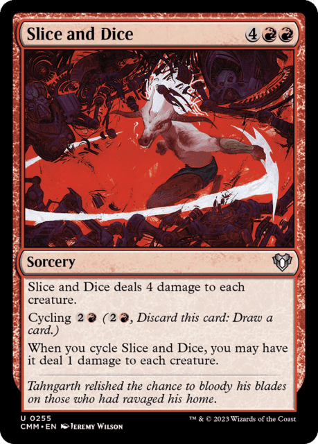 Slice and Dice (255) — Commander Masters