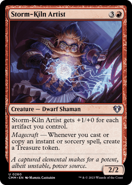 Storm-Kiln Artist (260) — Commander Masters
