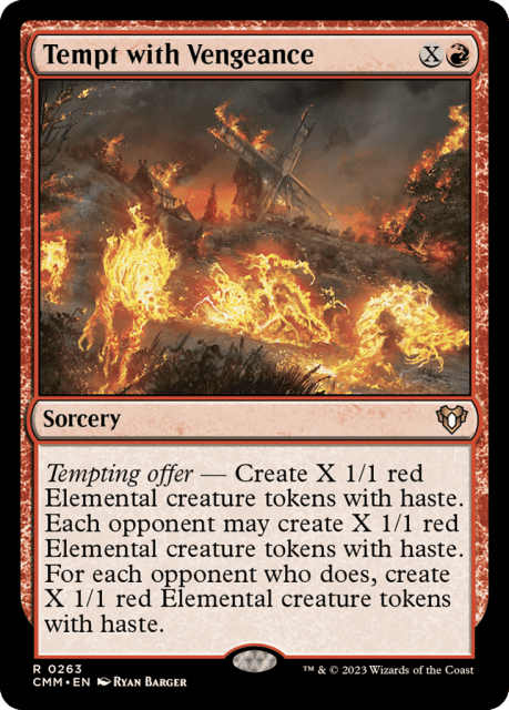 Tempt with Vengeance (263) — Commander Masters