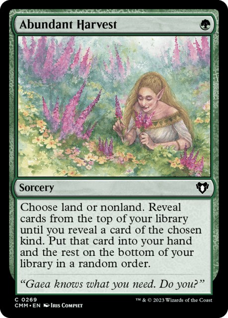 Abundant Harvest (269) — Commander Masters