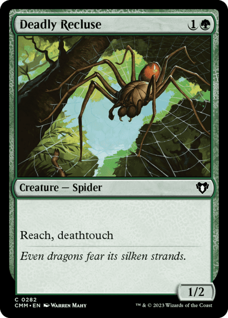 Deadly Recluse (282) — Commander Masters