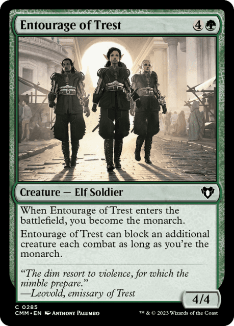 Entourage of Trest (285) — Commander Masters