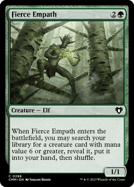 Fierce Empath (288) — Commander Masters