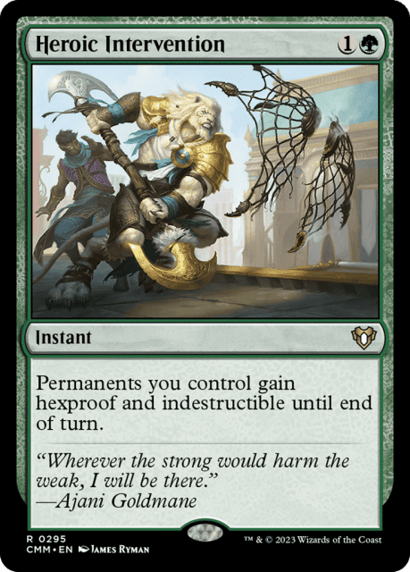 Heroic Intervention (295) — Commander Masters