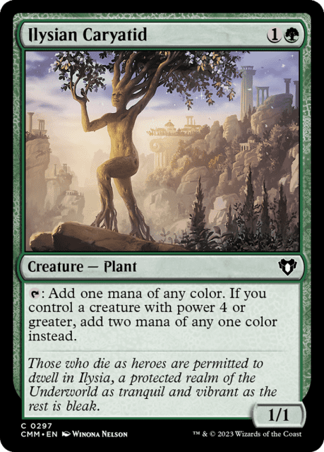 Ilysian Caryatid (297) — Commander Masters