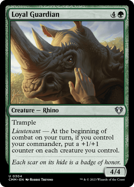Loyal Guardian (304) — Commander Masters