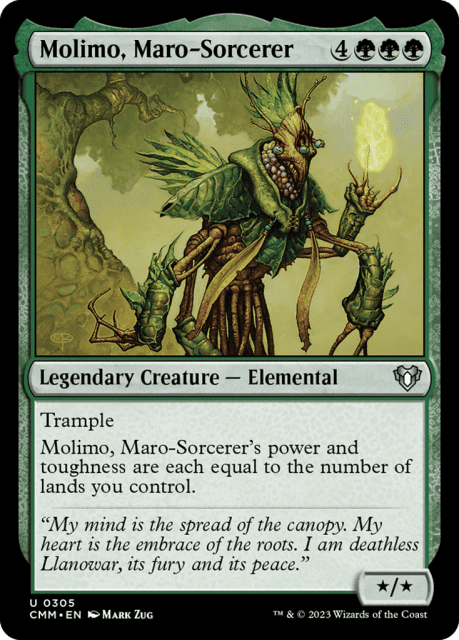Molimo, Maro-Sorcerer (305) — Commander Masters