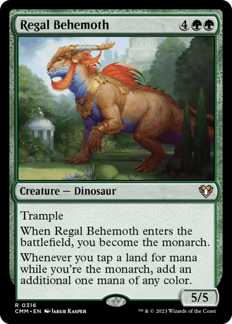 Regal Behemoth (316) — Commander Masters