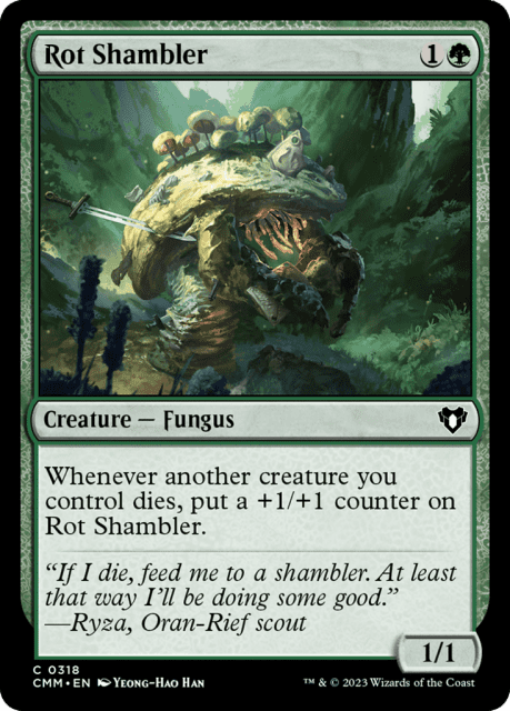 Rot Shambler (318) — Commander Masters
