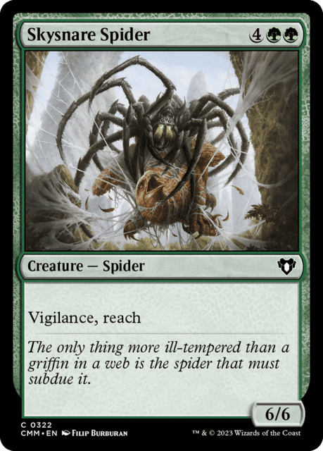 Skysnare Spider (322) — Commander Masters
