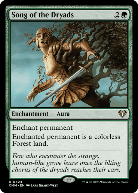 Song of the Dryads (324) — Commander Masters