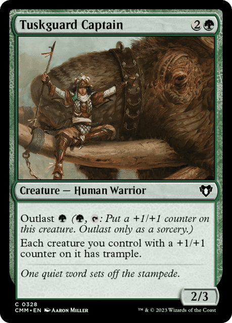 Tuskguard Captain (328) — Commander Masters