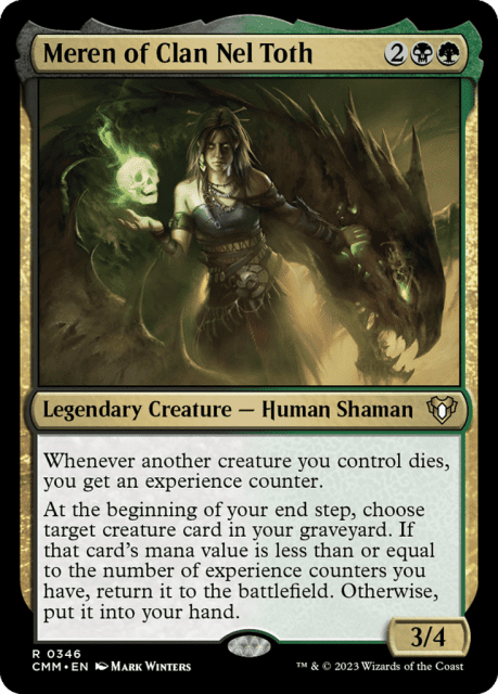 Meren of Clan Nel Toth (346) — Commander Masters