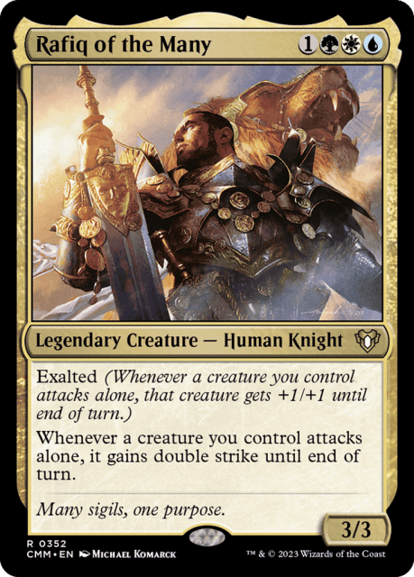 Rafiq of the Many (352) — Commander Masters