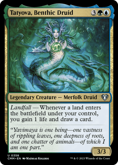 Tatyova, Benthic Druid (358) — Commander Masters