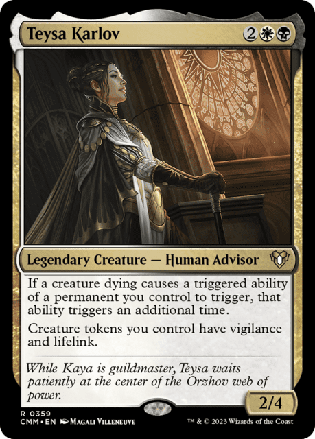Teysa Karlov (359) — Commander Masters