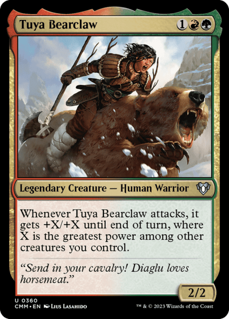 Tuya Bearclaw (360) — Commander Masters
