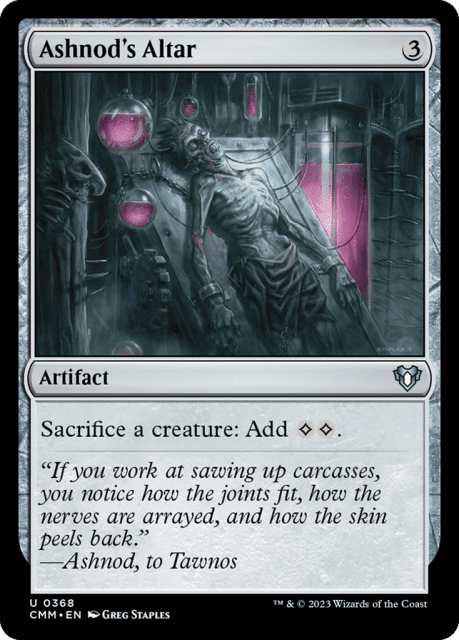 Ashnod's Altar (368) — Commander Masters
