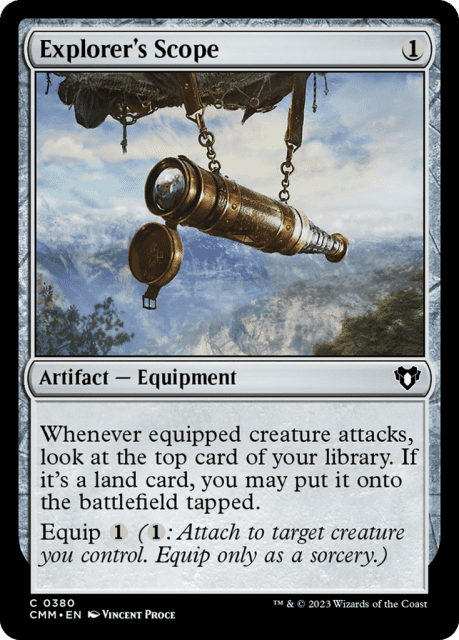 Explorer's Scope (380) — Commander Masters
