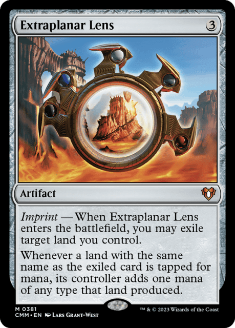 Extraplanar Lens (381) — Commander Masters