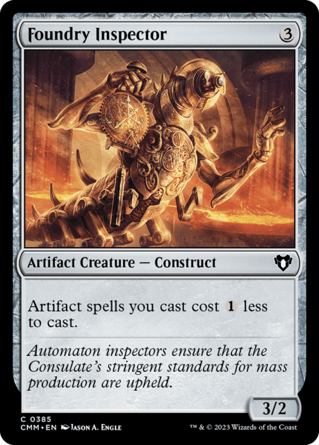 Foundry Inspector (385) — Commander Masters