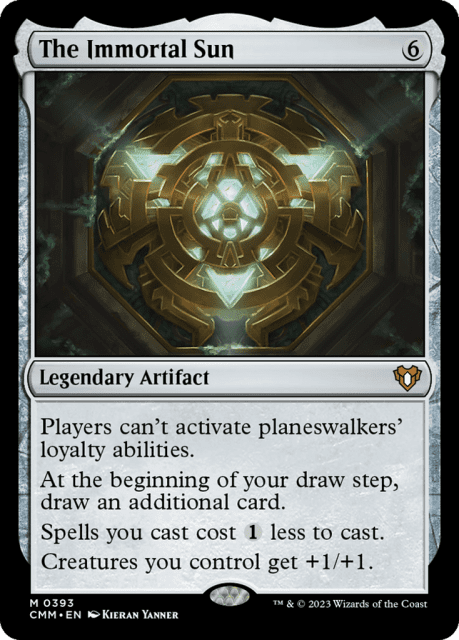 The Immortal Sun (393) — Commander Masters