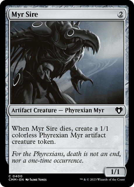 Myr Sire (400) — Commander Masters