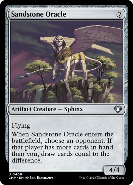 Sandstone Oracle (406) — Commander Masters