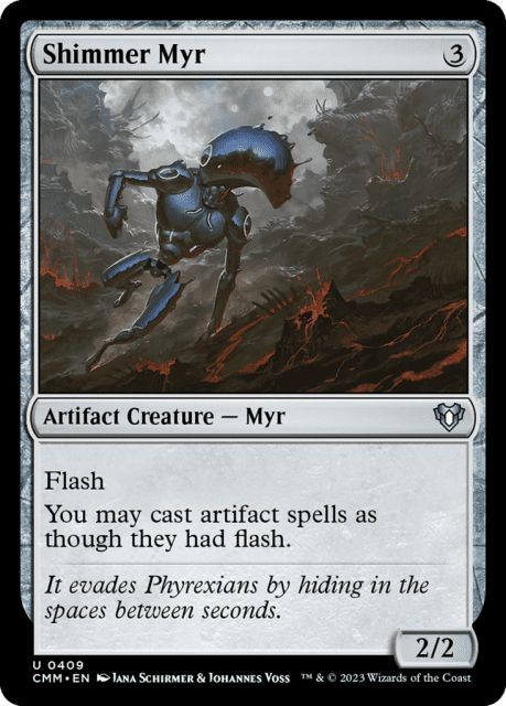 Shimmer Myr (409) — Commander Masters